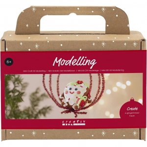 Mini-DIY-Kit - Lebkuchenherz modellieren Mini-DIY-Kit - Lebkuchenherz modellieren